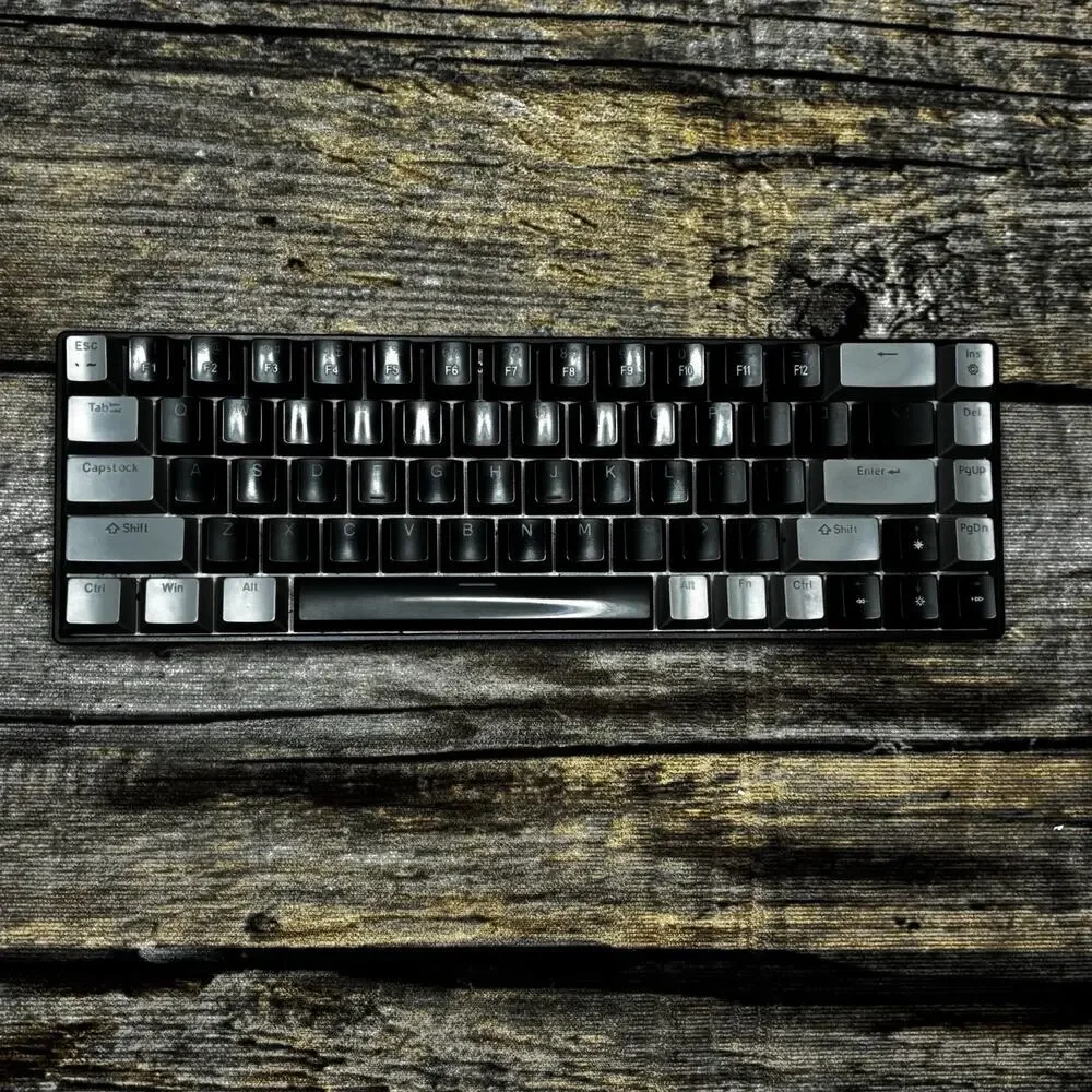 MageGee Portable 60% Mechanical Gaming Keyboard, MK-Box LED Backlit Compact 68